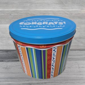 2 gallon congrats tin