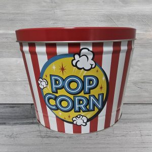 2 gallon popcorn tin