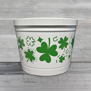 2 gallon saint patrick's day tin